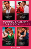 Modern Romance May 2024 Books 5-8: The Forbidden Greek (The Greek Groom Swap) / Her Venetian Secret / Awoken by Revenge / His Chosen Queen by Michelle Smart, Caitlin Crews, Kali Anthony and Bella Mason (9780008939397)