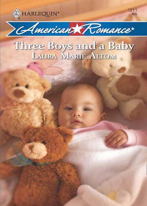 Three Boys and a Baby (Mills &amp; Boon Love Inspired): First edition