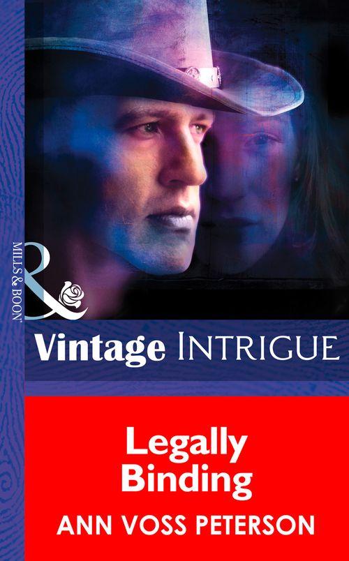 Shotgun Sallys - Legally Binding (Mills &amp; Boon Intrigue) (Shotgun Sallys, Book 2): First edition