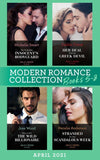 Modern Romance April 2021 Books 5-8: The Forbidden Innocent's Bodyguard (Billion-Dollar Mediterranean Brides) / Her Deal with the Greek Devil / How to Win the Wild Billionaire / Stranded for One Scandalous Week (9780008917302)