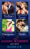 Modern Romance July 2015 Books 5-8: Sicilian's Shock Proposal / Vows Made in Secret / The Sheikh's Wedding Contract / One Night, Two Consequences: First edition (9781474034616)