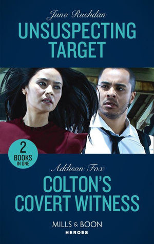 Unsuspecting Target / Colton's Covert Witness: Unsuspecting Target (A Hard Core Justice Thriller) / Colton's Covert Witness (The Coltons of Grave Gulch) (Mills & Boon Heroes) (9780263283396)