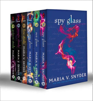 The Chronicles Of Ixia (Books 1-6): Poison Study (The Chronicles of Ixia) / Magic Study (The Chronicles of Ixia) / Fire Study (The Chronicles of Ixia) / Storm Glass (The Glass Series) / Sea Glass (The Glass Series) / Spy Glass (The Glass Series): First edition