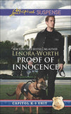 Proof Of Innocence (Mills & Boon Love Inspired Suspense) (Capitol K-9 Unit, Book 6): First edition (9781474036054)