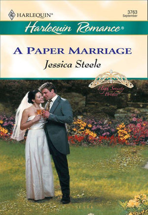 A Paper Marriage (Mills &amp; Boon Cherish): First edition