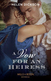 A Vow For An Heiress (Mills & Boon Historical) (9781474088633)